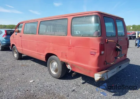 1993 Dodge Ram Van B350 z USA, uszkodzony, nr VIN 2B7KB31Z2PK531680